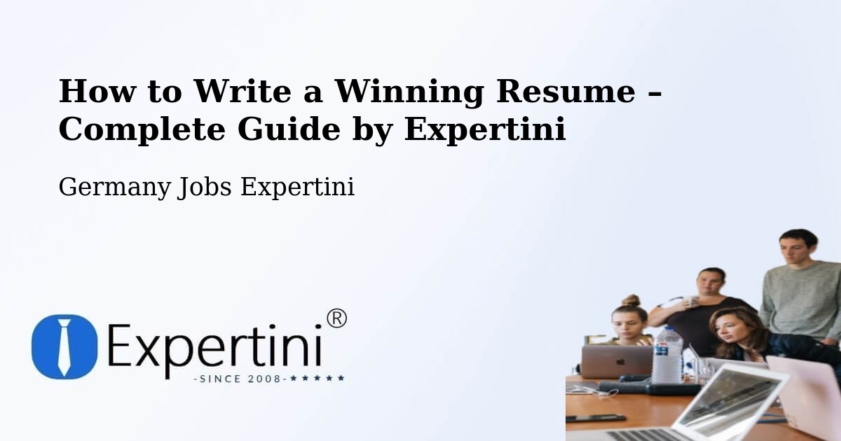 Resume Writing Guide for Job Seekers – Bochum - Bochum, Germany Jobs Expertini